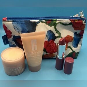 Clinique Gift Set Moisture Surge Moisturizr & Pop Plum Lipstick
